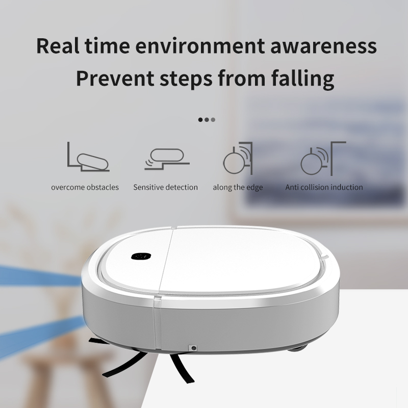 روبوت مكنسة كهربائية قابلة لإعادة الشحن التلقائي