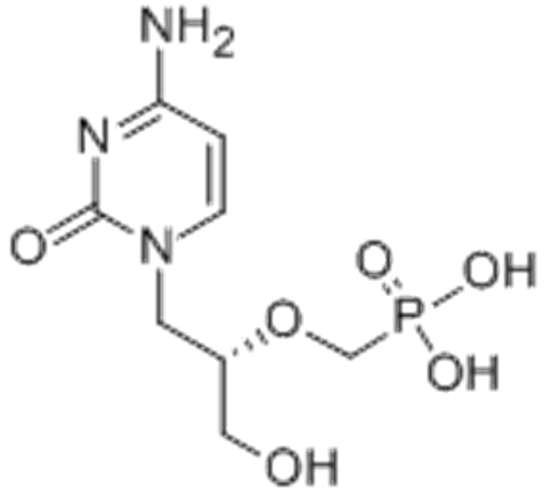 Phosphonic acid,P-[[(1S)-2-(4-amino-2-oxo-1(2H)-pyrimidinyl)-1-(hydroxymethyl)ethoxy]methyl]- CAS 113852-37-2