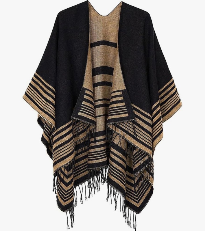 Oversized Front Open Shawl Cardigan