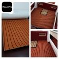 Pavimentazione per yacht in teak sintetico composito EVA Melors