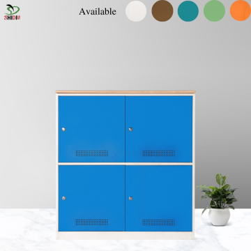 Low Height Cheap Steel Storage Cupboard with Doors