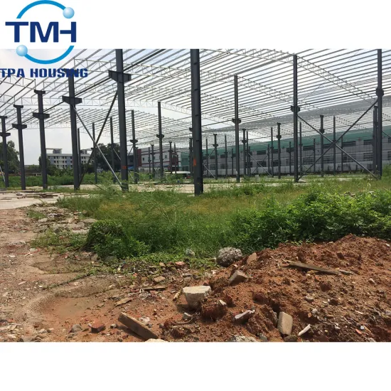 prefabricated steel structure building warehouse