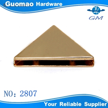 Triangle shape zinc alloy decorative metal corner
