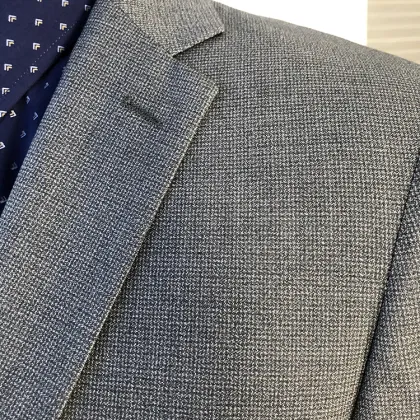 Fashion business grey men slim fit suits