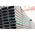 Welded Carbon Steel Flat Sided Elliptical Oval Tube