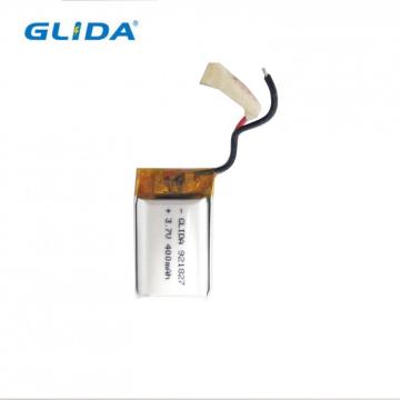 rechargeable lithium polymer battery 921827 400mah 3.7V