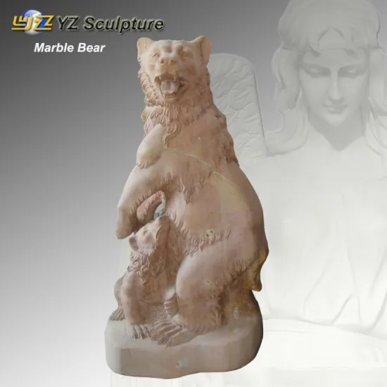 Stone Bear Statue ANM-D050