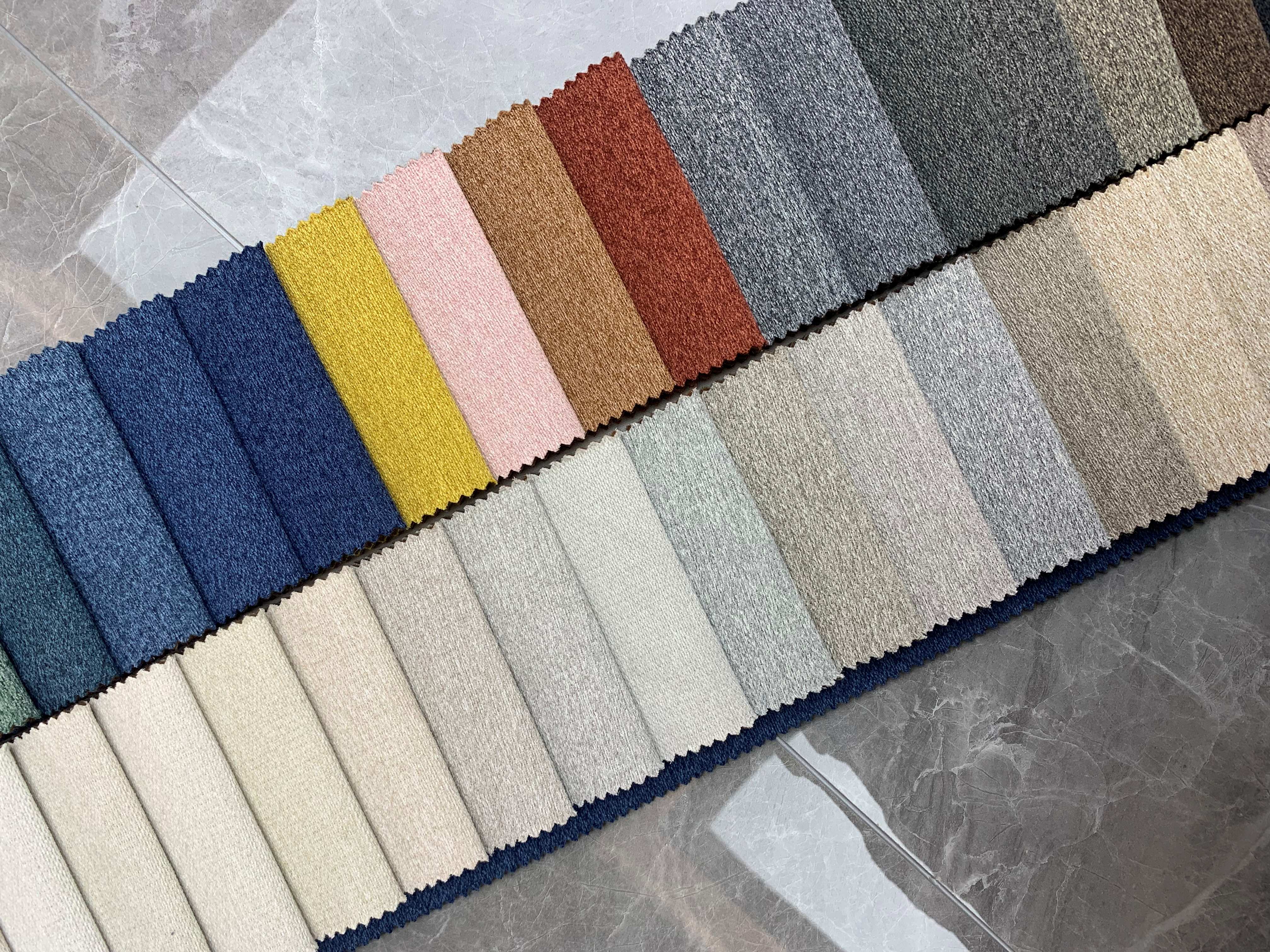 Linen-Like Velvet Fabric