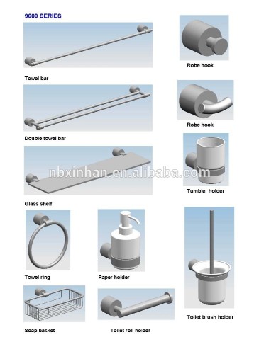 2014New bathroom accessory designs,stainless steel bathroom accessory