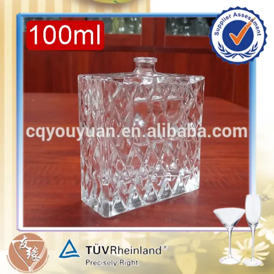 China wholesale luxury fashion custom perfume bottles 100ml fancy girl perfume glass bottles