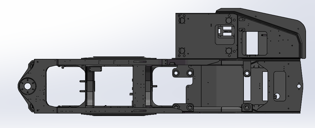 XUT545 parts front frame4