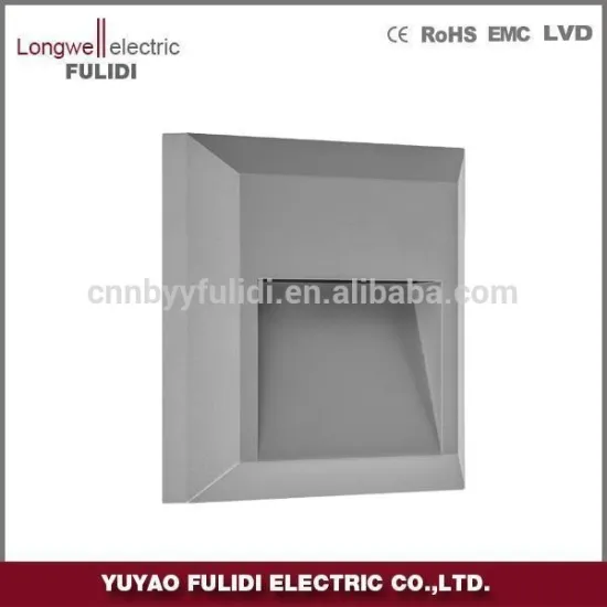 CE ,ROHS SAA approval outdoor led brick light/led step wall light/square led decorative staircase light