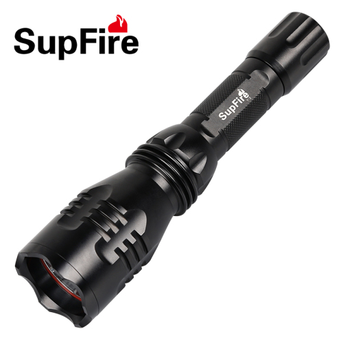 Aluminum alloy material durable tactical self defense LED USB torch light