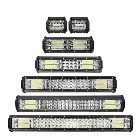 Offroad LED Light Bar: A Comprehensive Guide and Product Overview for UAZ, KTM, SUV, ATV, Fog Lights, and Spotlights in Multiple Sizes (4", 7", 10", 12", 18", 20", 23") - Certified for All Cars (CE)