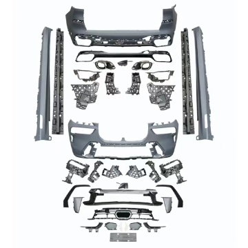 2023 BMW X7 G07 LCI Modified MT Front and Rear Bumpers, Side Skirts, and Rear Lip