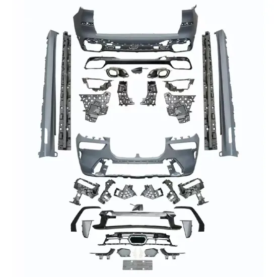 2023 BMW X7 G07 LCI Modified MT Front and Rear Bumpers, Side Skirts, and Rear Lip