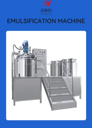 Automatic Vacuum Homogenizing Emulsifier for Cake and Chemical Processing Equipment