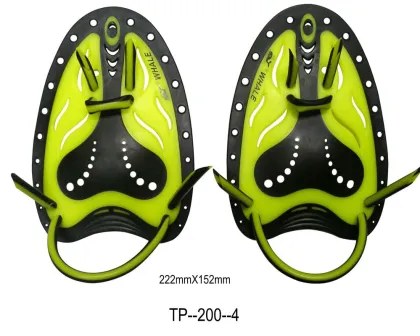 Professional Swim Accessory, Double Color Trax Paddle / Swimming Fins , Flexible Body