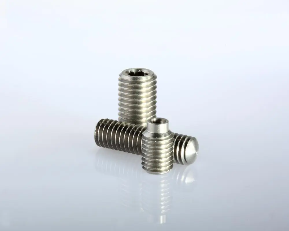 Stainless steel socket head set screw