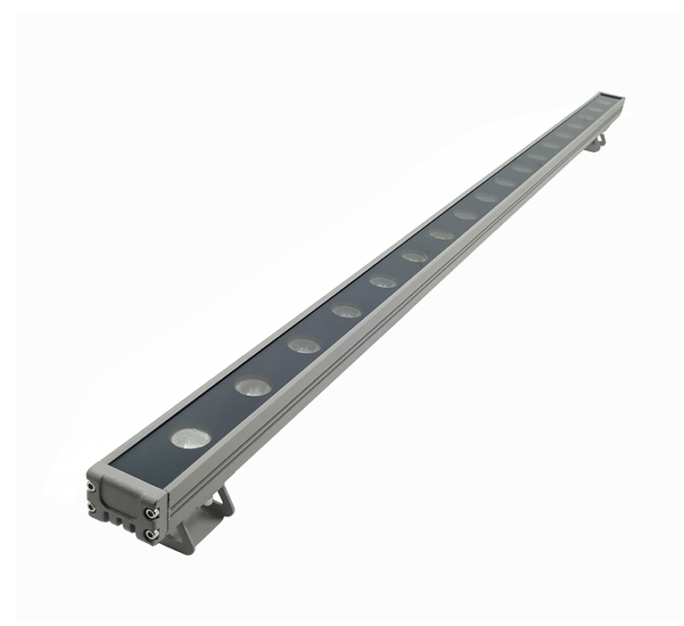 Lâmpada led para lavagem de parede de barra linear à prova d 'água