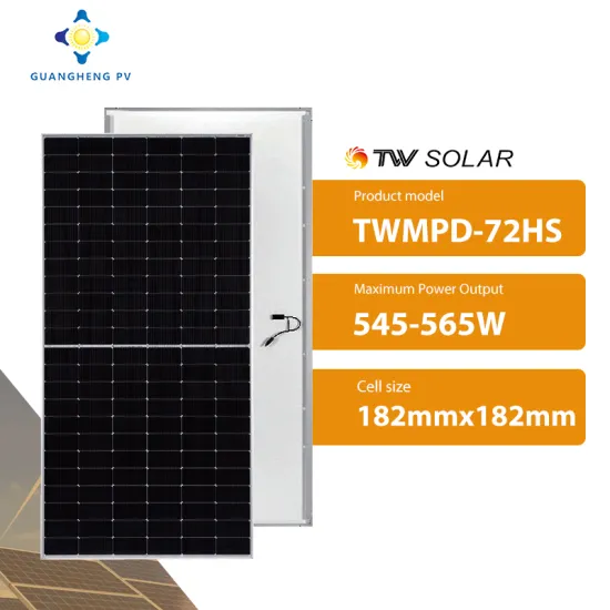 TW Solar P-Type Half-Cell Monofacial TWMPD Series 545W-565W Monocrystalline Modules by Tongwei: High Efficiency Solar Panels