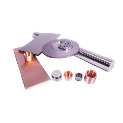 Tungsten Copper Titanium Molybdenum Metal Crucibles 3N5 Evaporation Materials