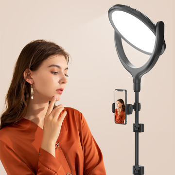 Luz del panel de video de estudio LED con stand de trípode para fotografía y videos de YouTube