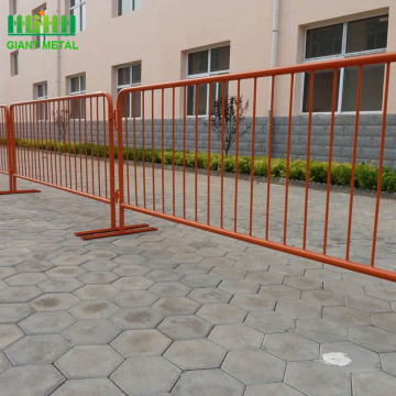 Customized metal crowd control barrier/pedestrian barriers