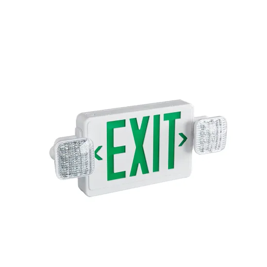 LED Emergency Light With Exit Sign Combined