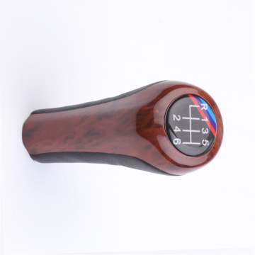 BMW wood grain gear head dust cover