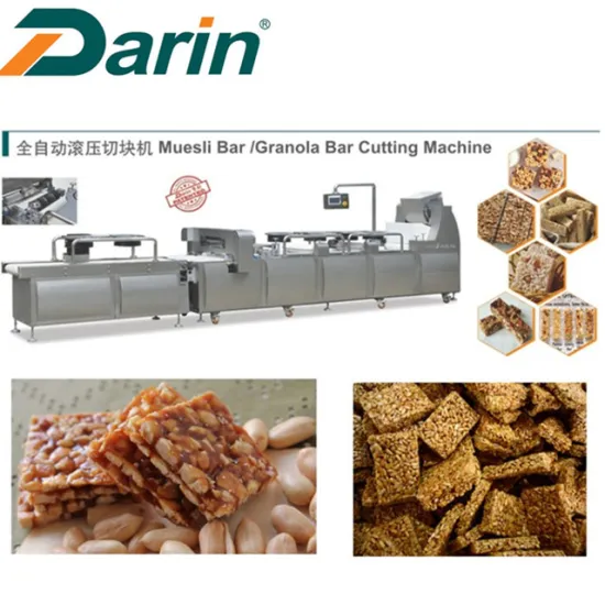Sesame Peanut Candy Bar Forming Cutting Machine