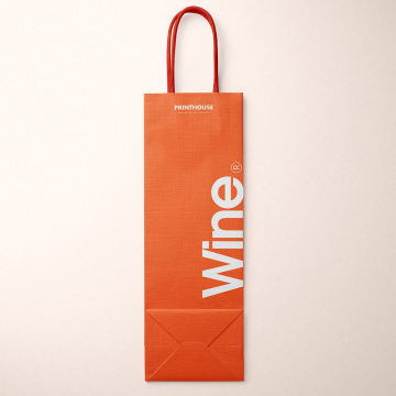 Papier de personnalisation Sac à vin rouge portable