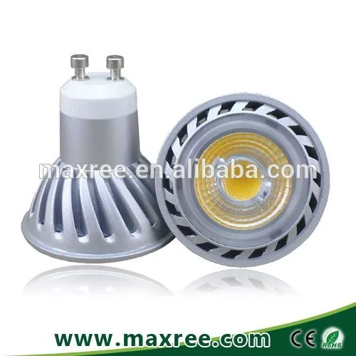 100-240V 5W 7W COB led Spotlight aluminum GU10 cob led spotlights,5W cob led spot