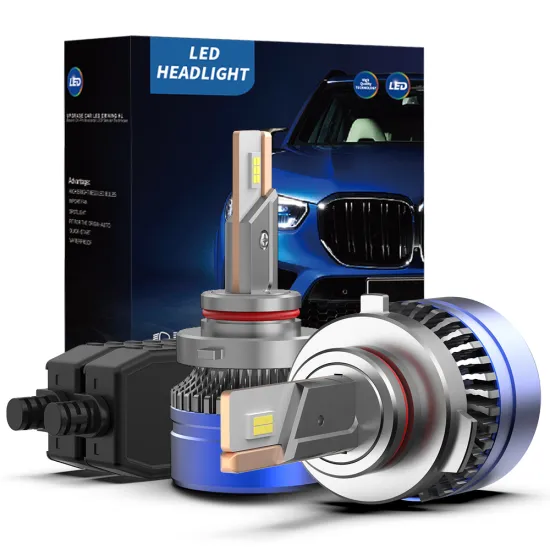 OEM CANBUS 6500k LED Headlights: 110W, 10600LM, Fan Cooling, U8-H11/9005 Car Accessories