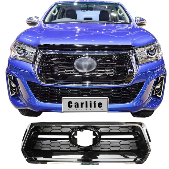 Pickup Truck Accessories: Grille Suitable for Toyota Hilux Revo/Rocco (2018-2020)
