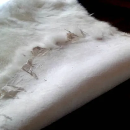 Genuine rabbit fur Craft Grade Rabbit Pelt White