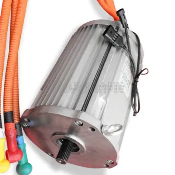72V 96V 10KW AC Asynchronous Motor for Electric Passenger Cars and Tricycles