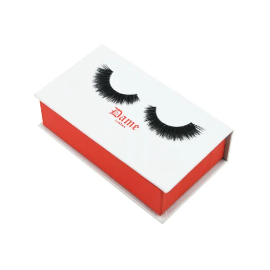 Book-shape False Eyelashes Box Cosmetics Packaging Box