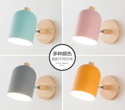 Modern Macaron Bedroom Wall Lights & Chandeliers