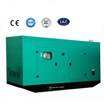 NANCHAI 400V AC Soundproof Generator Diesel