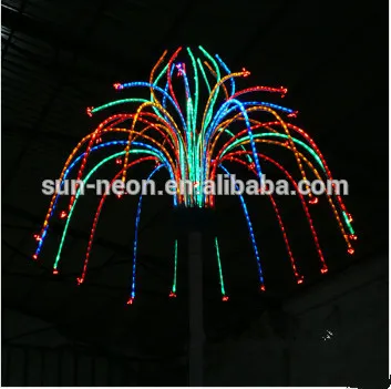 led christmas fireworks light