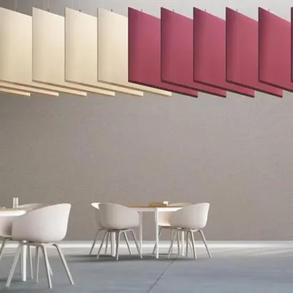 Creative Polyester Fiber Acoustic Ceiling Baffles
