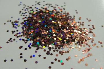 Brown Laser Glitter