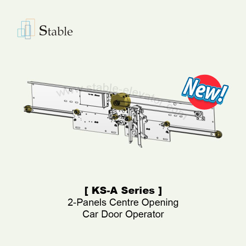 KS-A Serie Dos paneles Operador de puerta de automóvil de ascensor