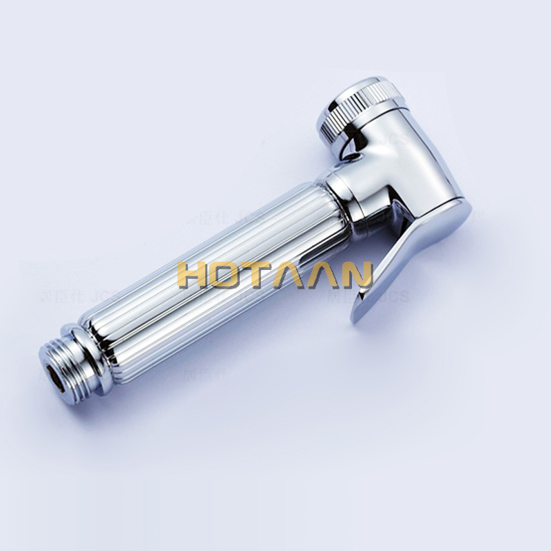 Hot selling free shipping !! Solid Brass Material Hand Held Bidet Spray Shower Head with 1.5M stainless steel shower hose