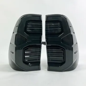 High-Quality Smoked Black Car Taillights for Toyota Hilux REVO/ROCCO 2020