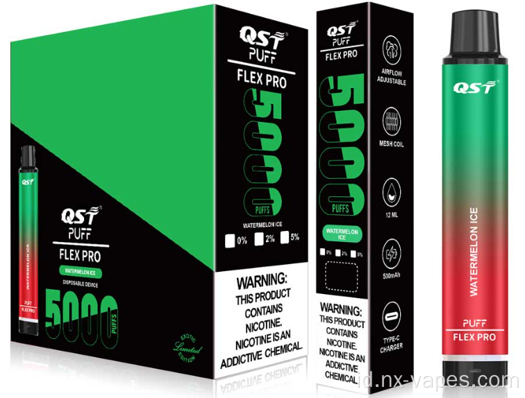 QST Puff Flex Pro 5000 Disposable Vape Wholesale
