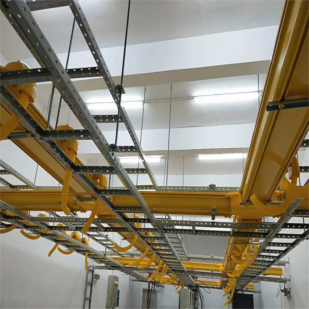 Steel Cable Tray In Data Room Steel Cable Tray In Data Room