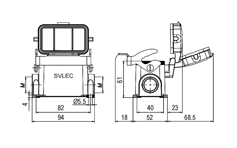 M20 H10B Side entry cover hoods