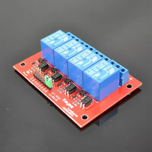 4 Arduino Relay Module 5v / 12v Relay Control Module With Demo Code ...